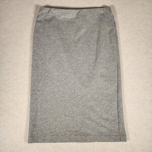 Metaphor Gray Knit Pencil Skirt XS Career Casual Classic Stretch